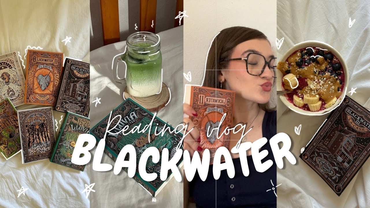 LEYENDO LA SAGA BLACKWATER COMPLETA 🐊 ¿Merecen el hype? // Reading Vlog SIN spoilers