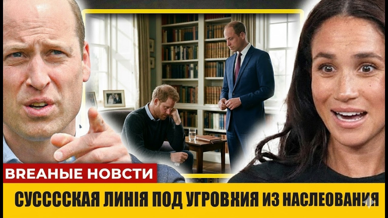 Принц Гарри В СЛЕЗАХ: Принц Уильям Подтверждает 