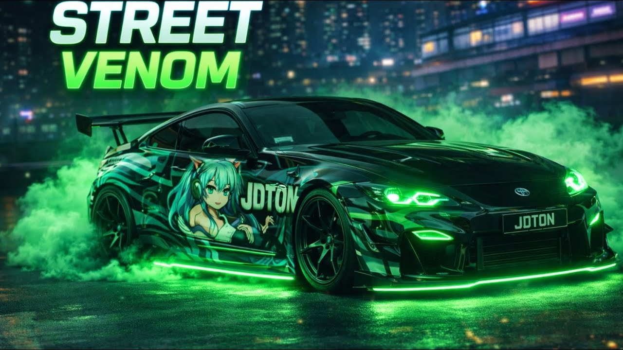 JDTON – STREET VENOM | Dark EDM Trap Beat 🌃🔥 Car Music 🎶