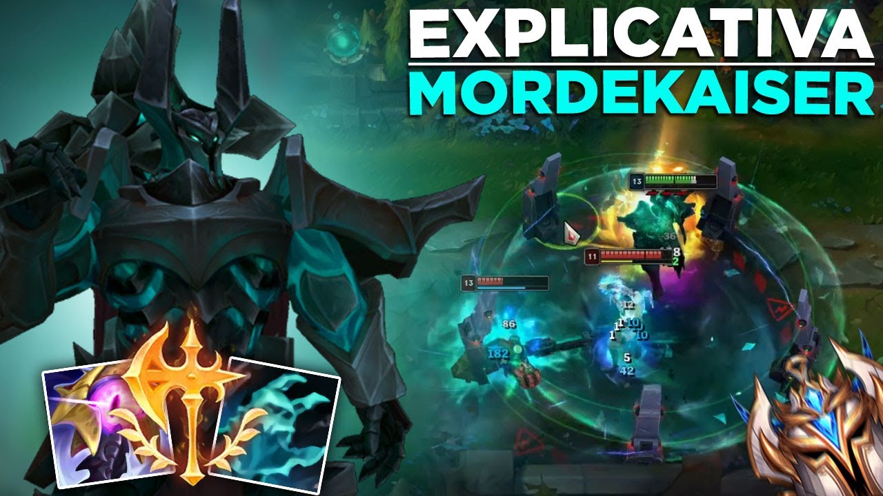 MORDEKAISER - TUDO QUE VOCÊ PRECISA SABER PARA CHEGAR AO NÍVEL DESAFIANTE (PARTIDA EXPLICATIVA)