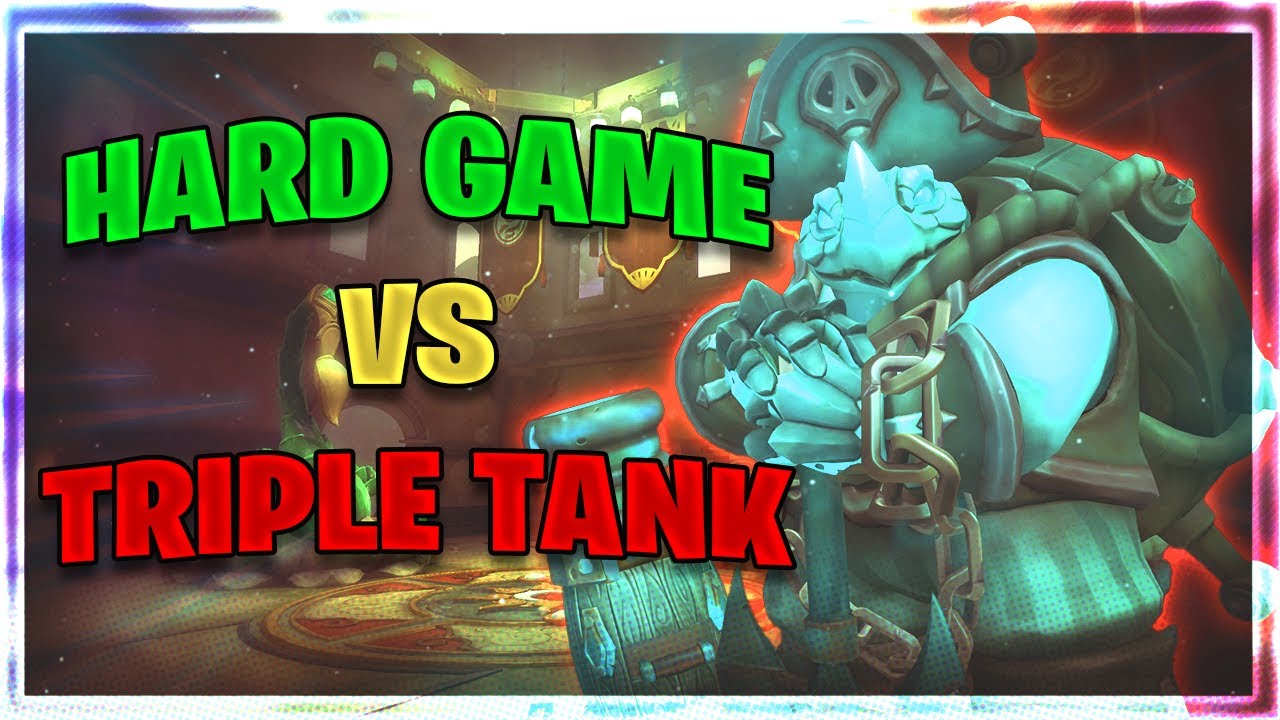 High Elo Game Vs Triple Tank - Makoa Paladins Ranked