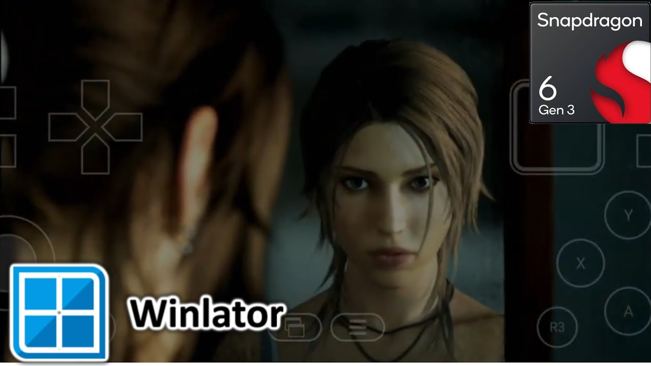 pain on android winlator 11.0 snapdragon 6 gen 3 | tomb raider 