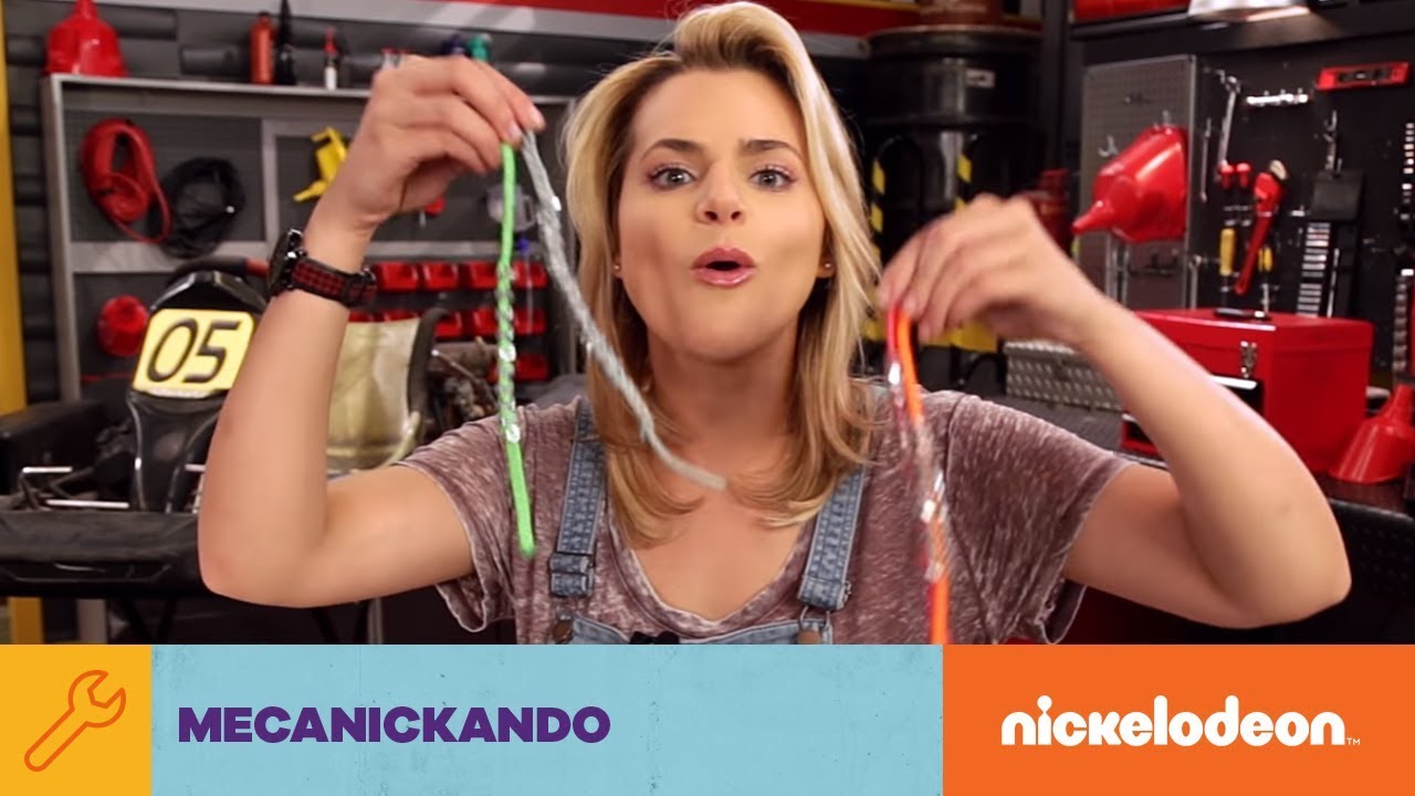 Mecanickando con Rox | Tutorial 6 | Pulsera de Tuercas | Nickelodeon en Español