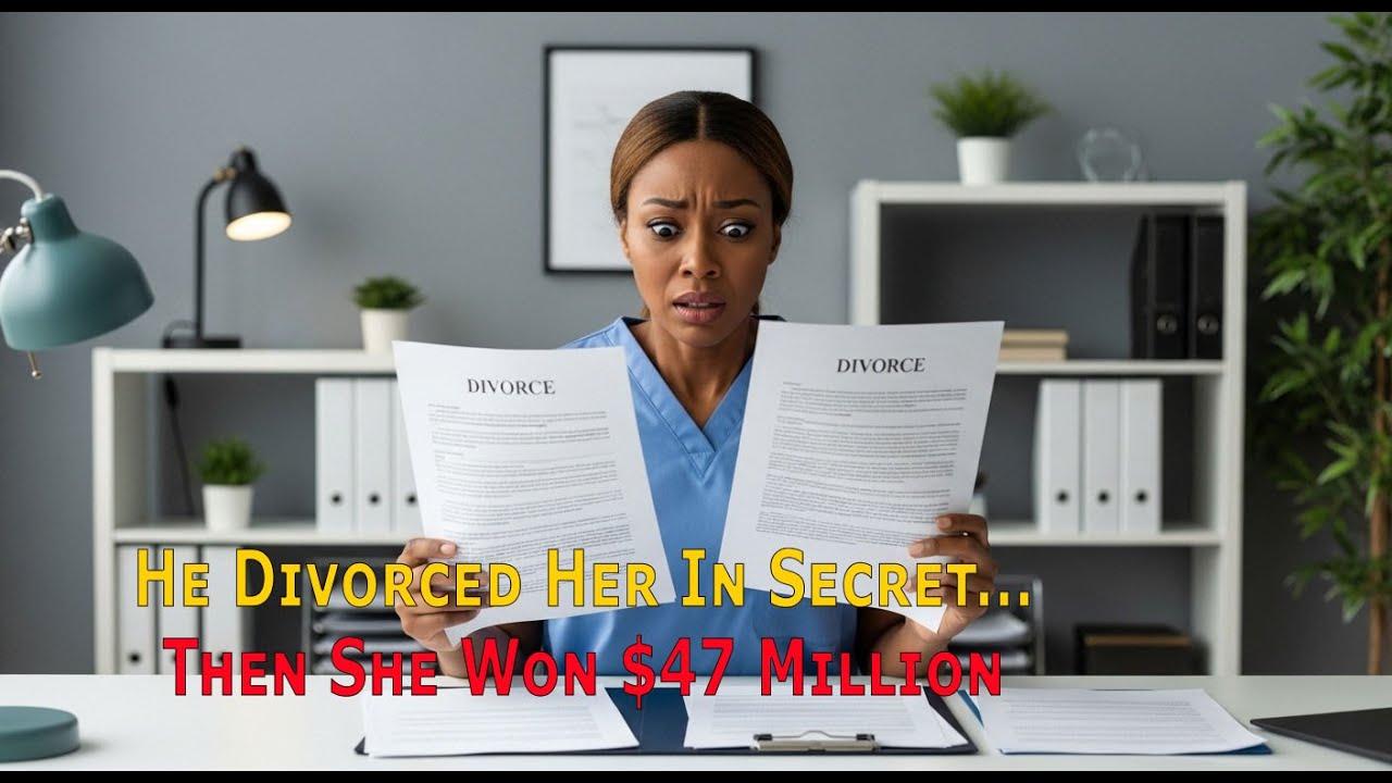 Her Husband secretly divorced her ... but when she won lottery he came back crawling...but