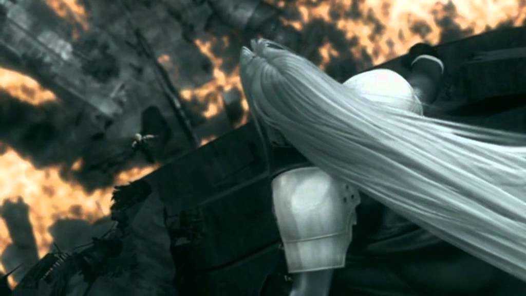 Final Fantasy VII Advent Children Cloud VS. Sephiroth