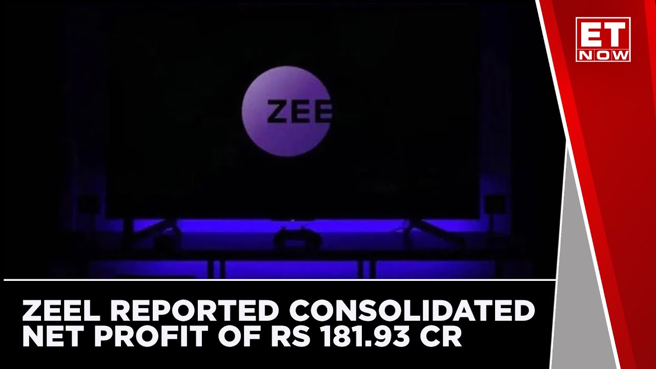 ZEEL Reported Consolidated Net Profit Of Rs 181.93 Crore