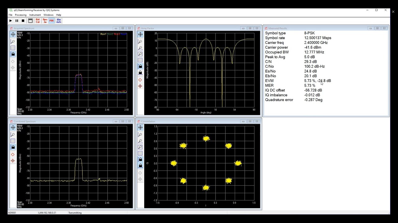 AD9081 Beamforming Receiver Revised