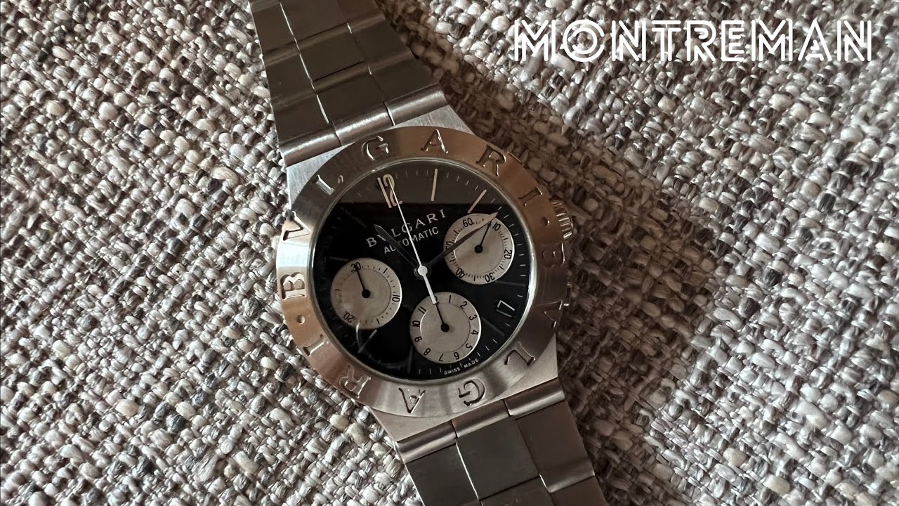 Bvlgari Diagono Chronograph CH35S reverse panda, overly branded or great design?