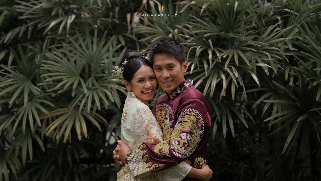 Afifah and Steve's Wedding Highlight Video | Cross cultural wedding