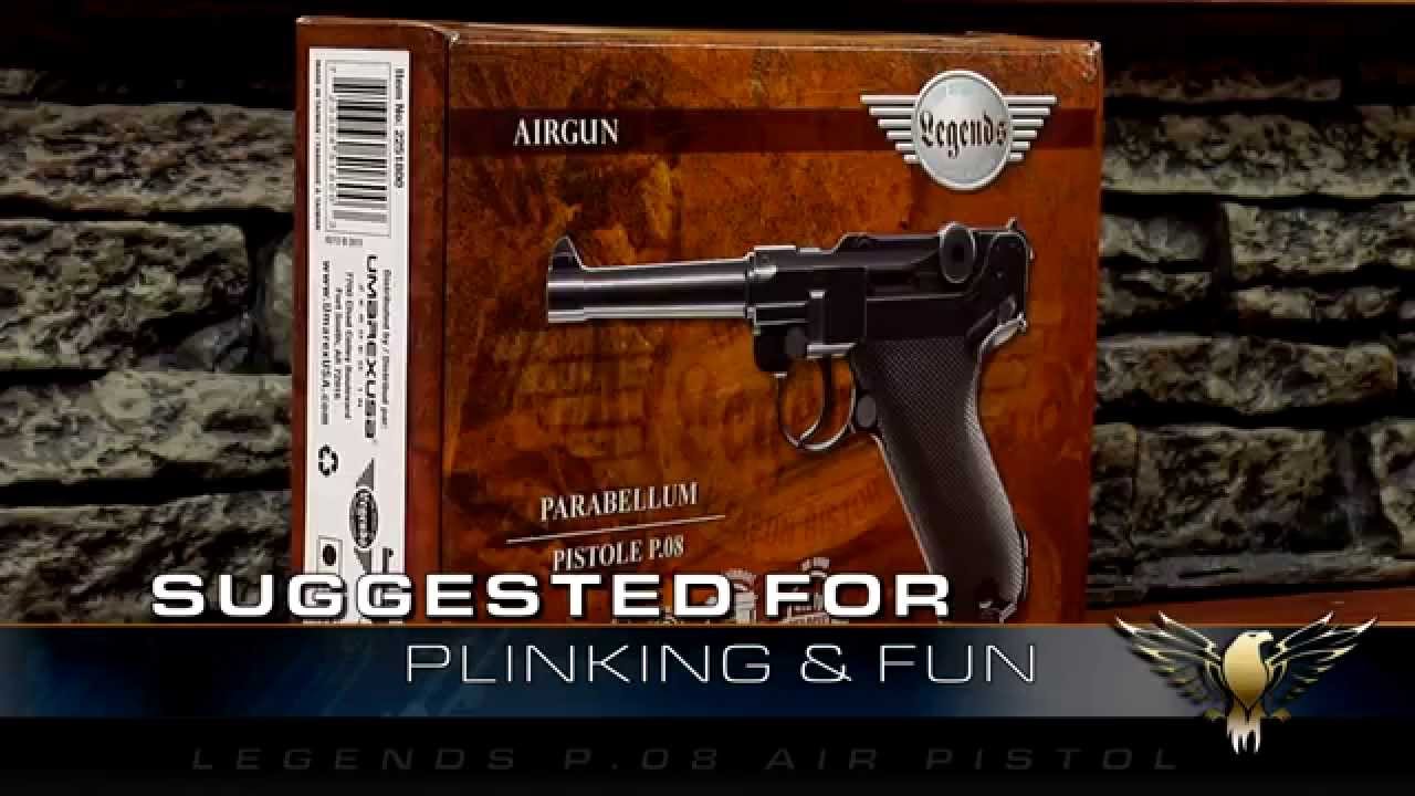 Umarex Legends P.08 Airgun Reporter Airgun Review