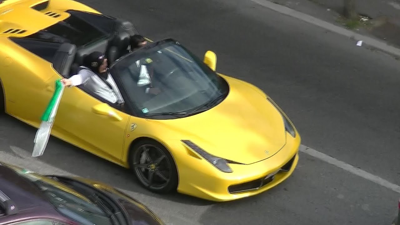 Cortège mariage (algerien) de fou :Ferrari,Rolls-Royce,Lamborghini,Porsche,Limousine...