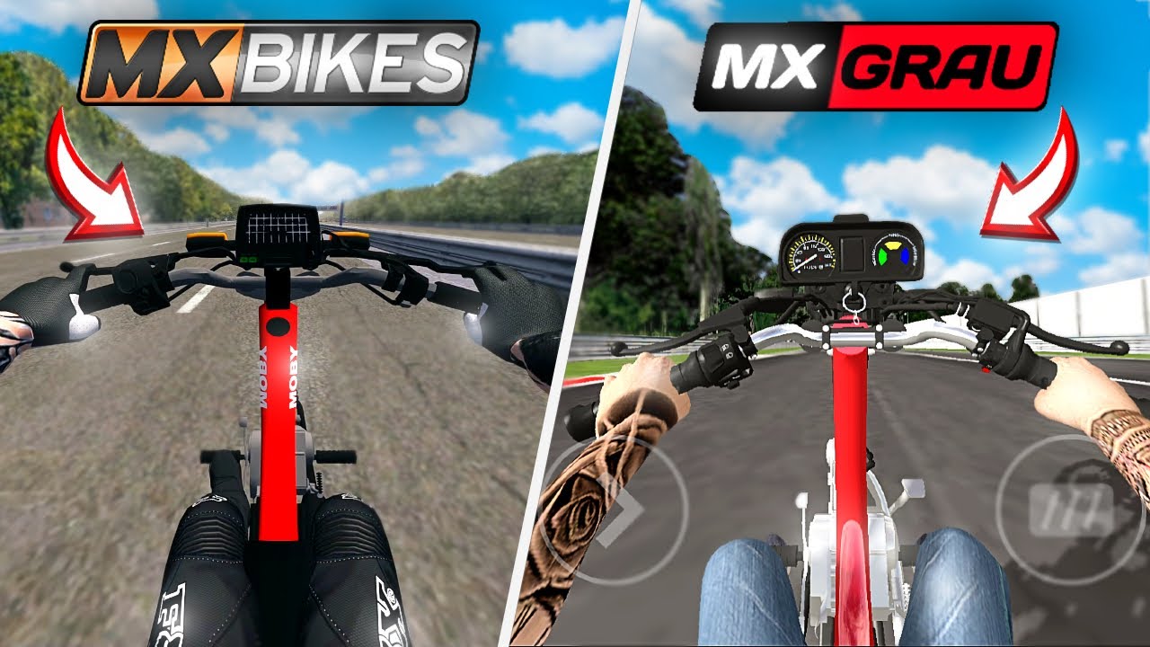 O QUE REALMENTE MUDA DO MX BIKES PARA O MX GRAU ? 🤷‍♂️