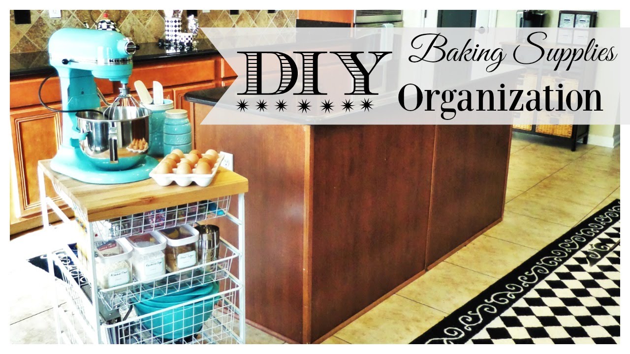 DIY | Baking Supplies Organization + Tips