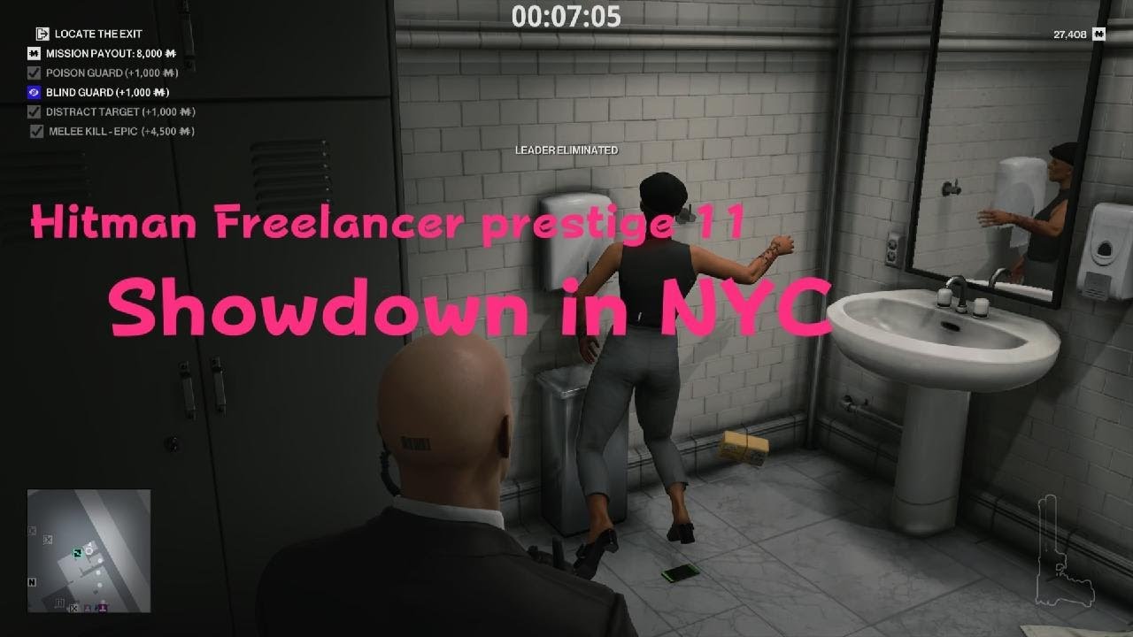 HITMAN Freelancer prestige 11 Showdown in NYC