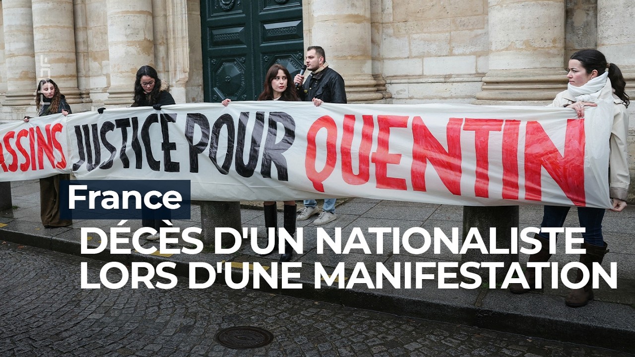 France: d&eacute;c&egrave;s d'un nationaliste lors d'une manifestation - RTBF Info