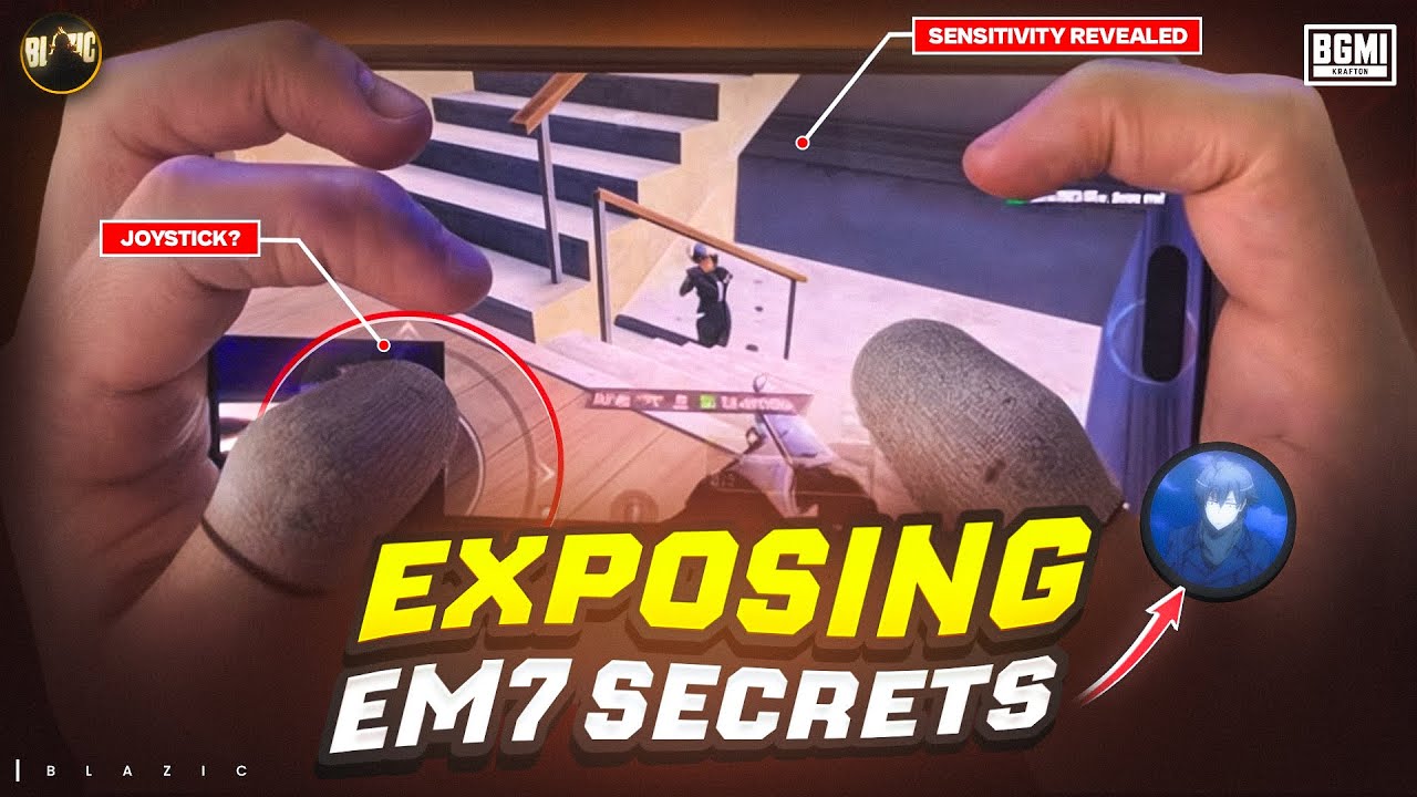 EM7 SETTING WILL SHOCK YOU 🤫 | 1v4 SECRET GAMESENSE | BLAZIC