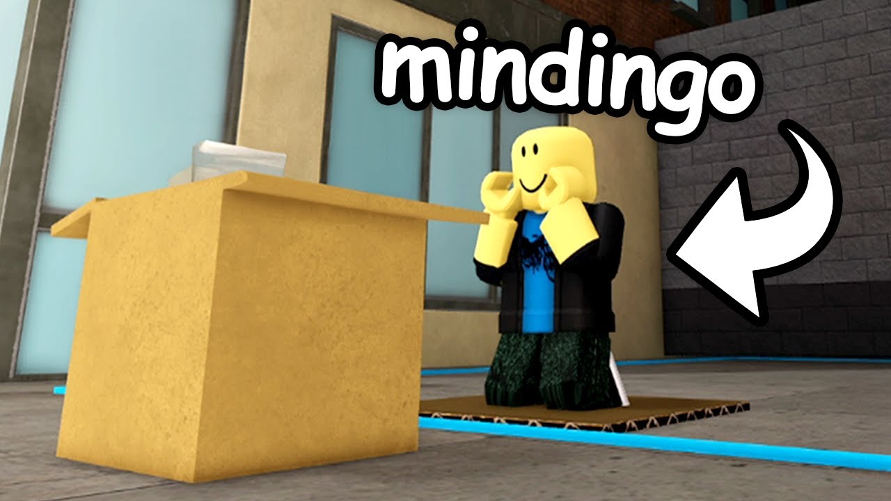 virei MINDINGO depois de fali no ROBLOX