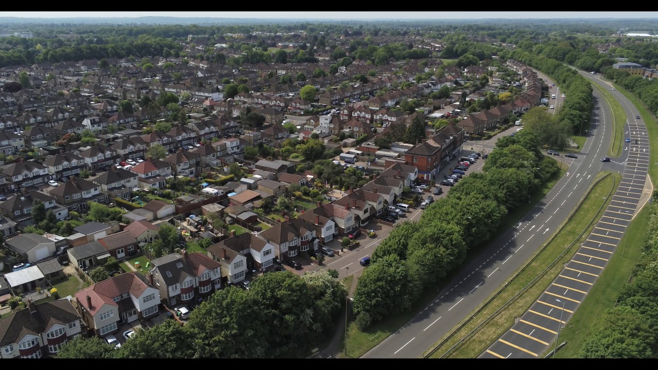 kingswood north Watford from above