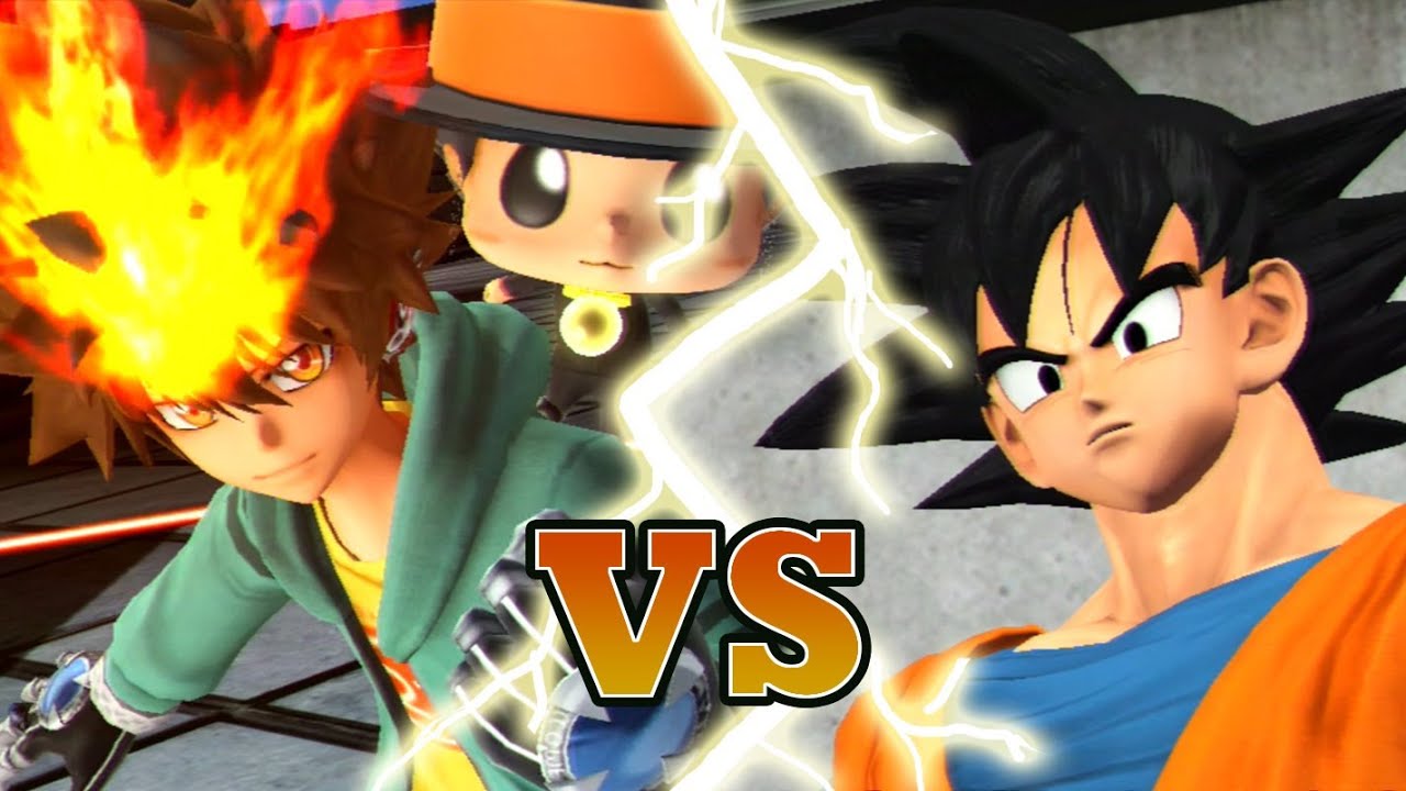 TSUNA VS GOKU