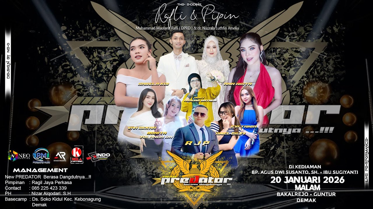 📡LIVE STREAMING || New PREDATOR Berasa Dangdutnya...!!  The Wedding : 