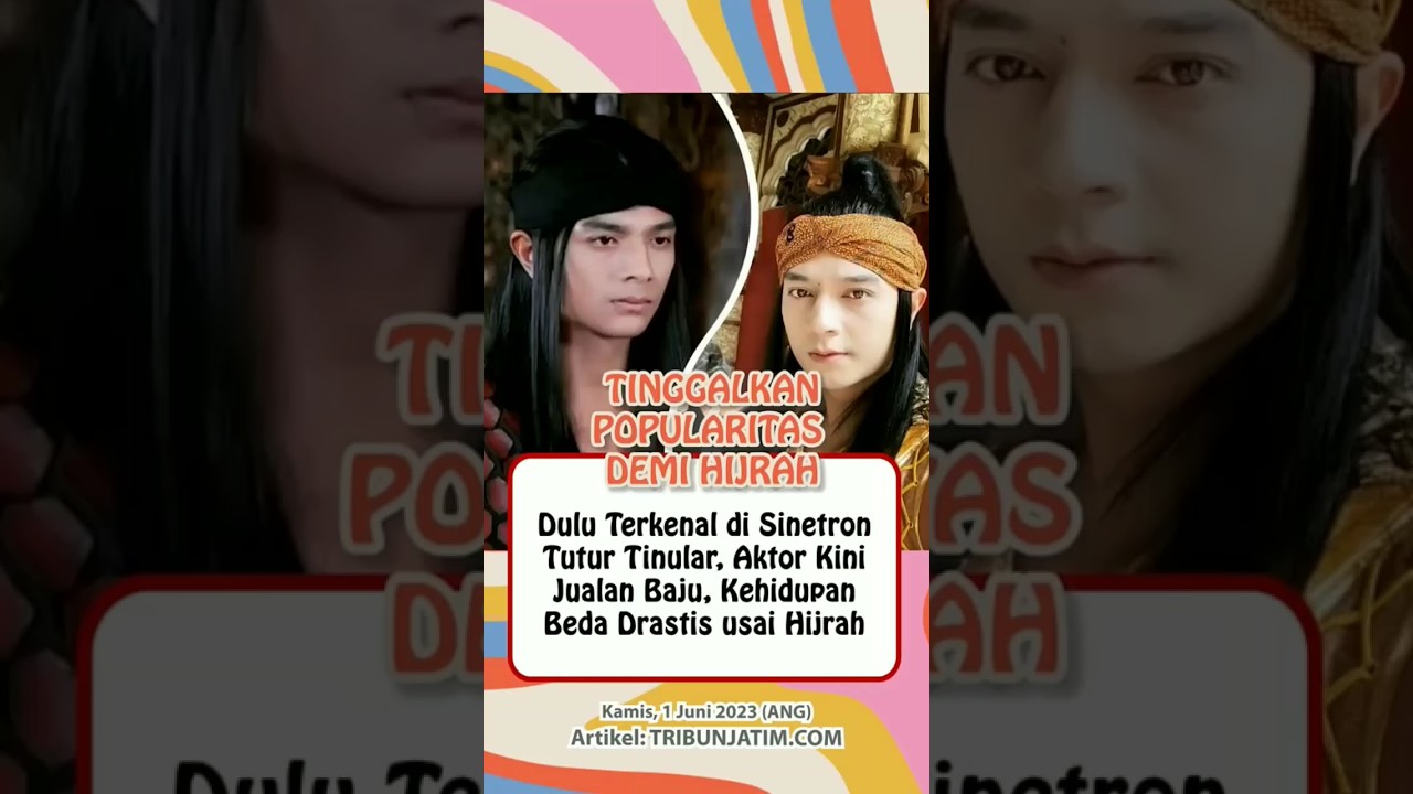 kehidupan baru artis pemeran utama tutur tinular!! #shortvideo #kabarartishariini