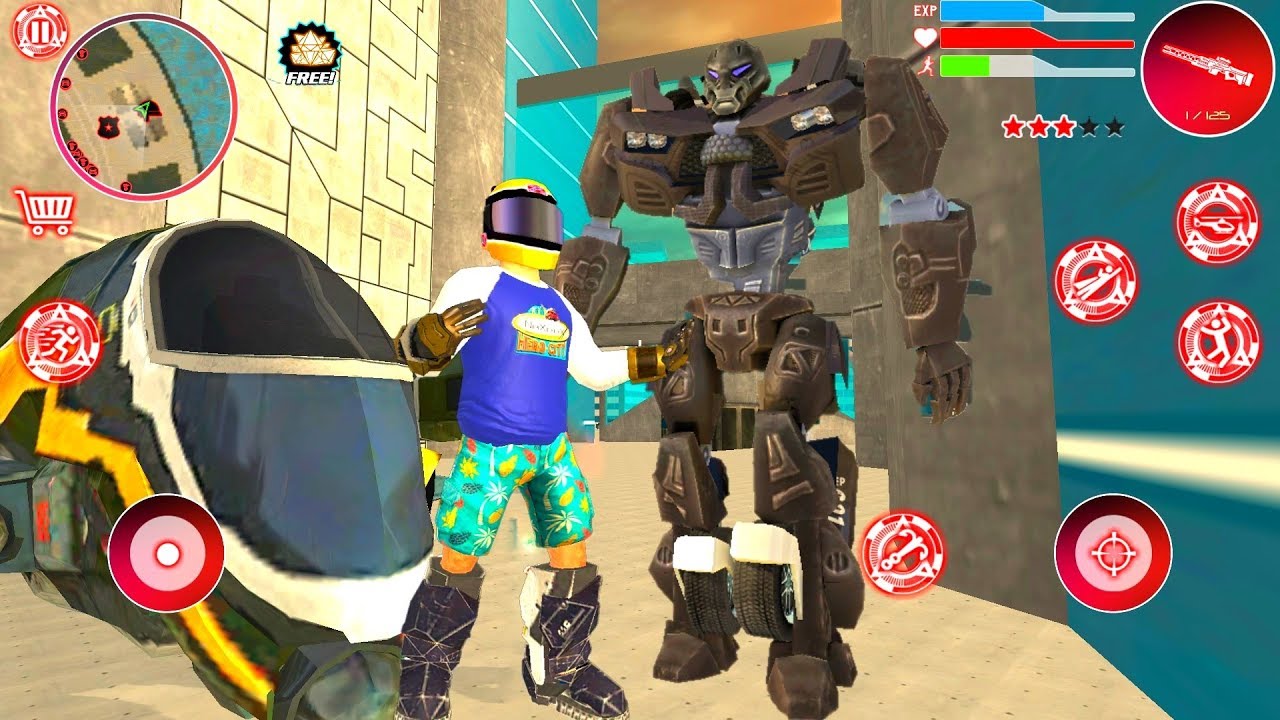 Super Heroes City | Naxeex | FLYING BIKER Android Gameplay HD
