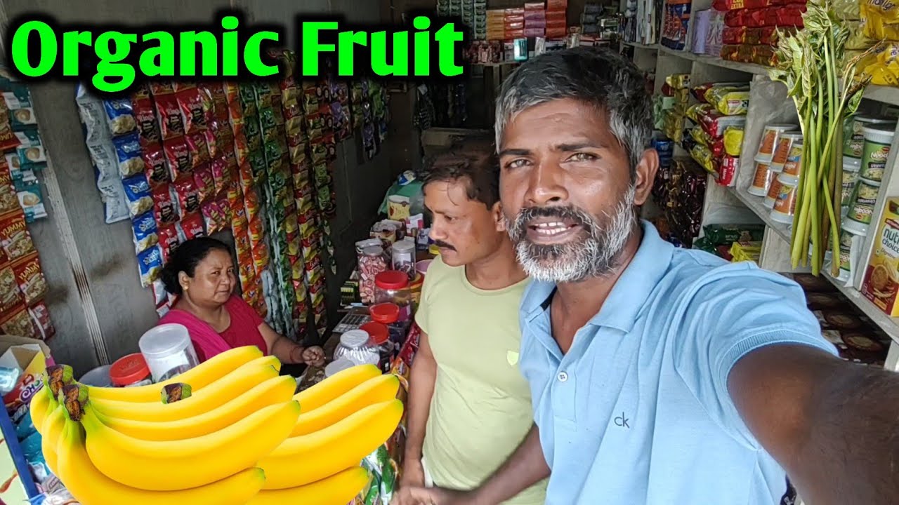 बाजार पर सेल किया पक्का केले। Organic Pahadi Banana Fruit | Jangali Sabji