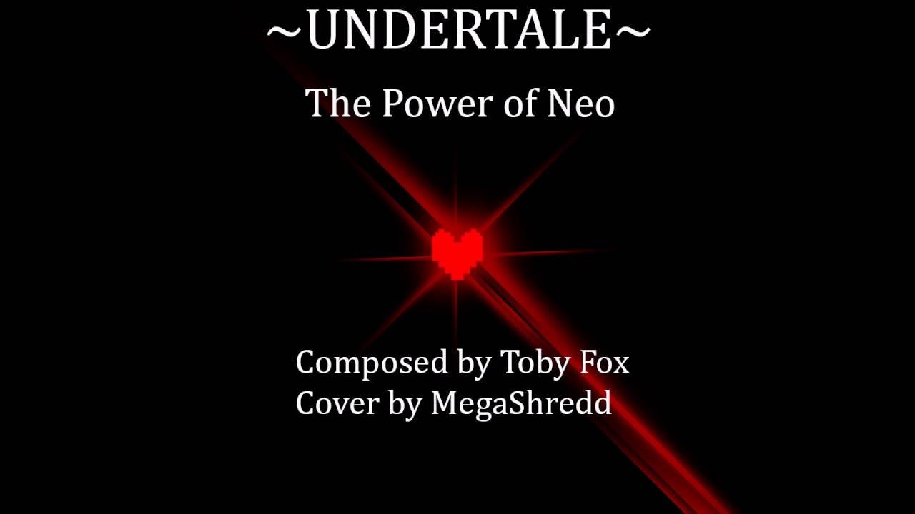 Undertale -  The power of neo - Heavy Metal Cover