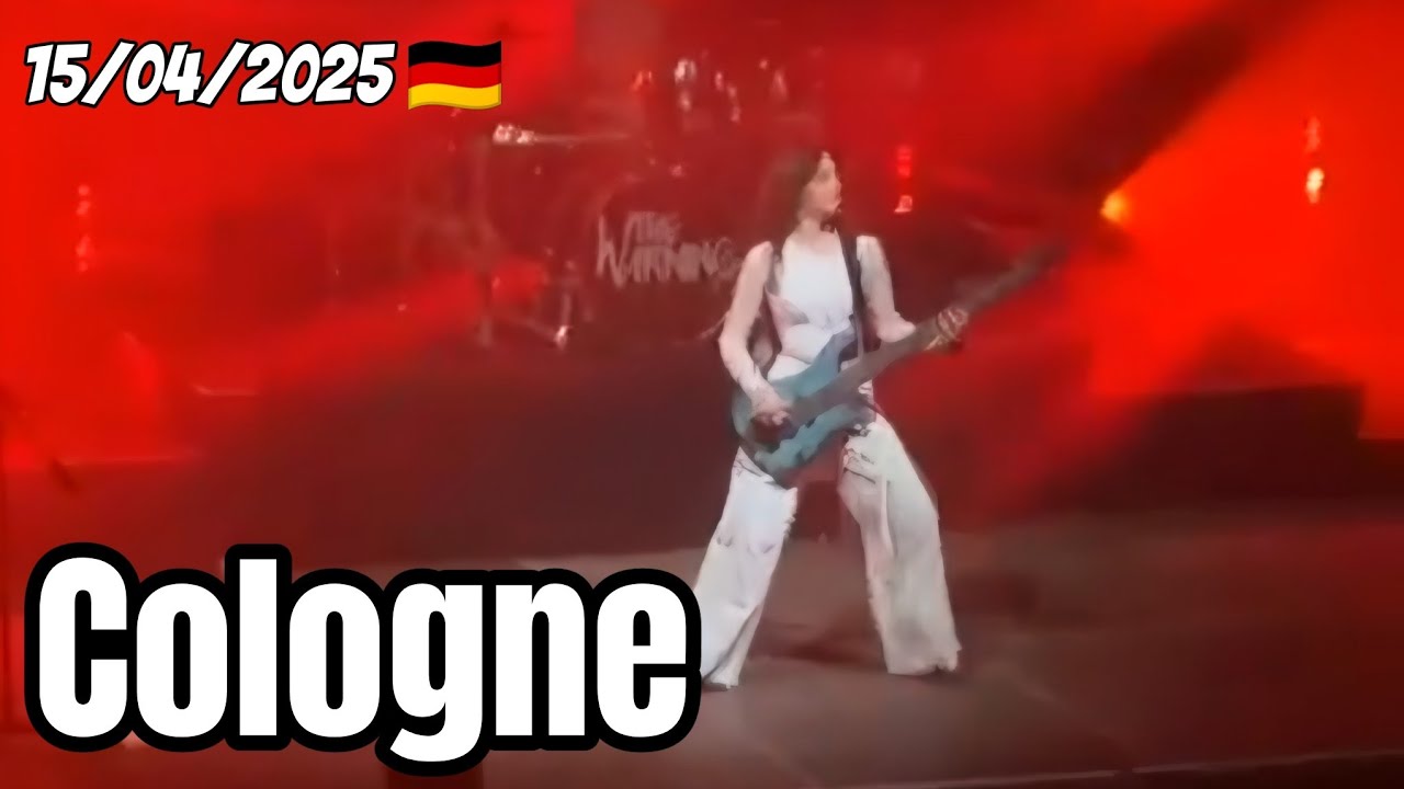 Show do The Warning em Cologne (Col&ocirc;nia) - Alemanha  15/04/2025 - Transmiss&atilde;o do Instagram do TWBR