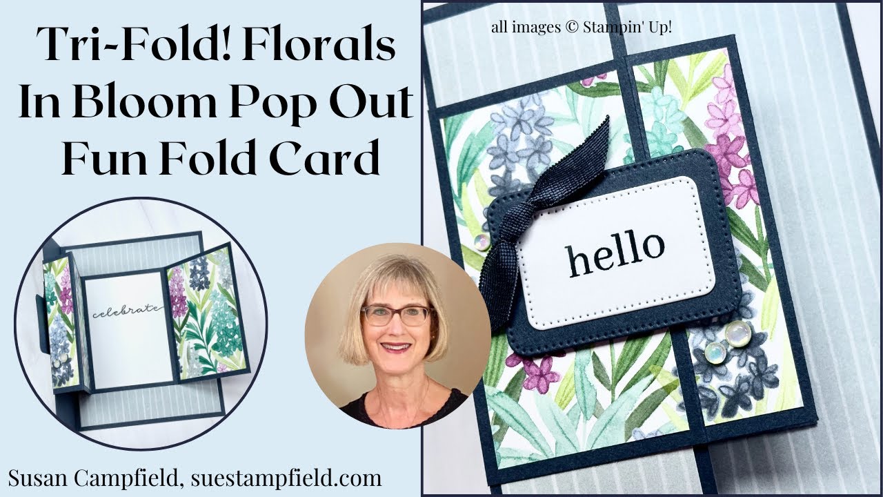 This Pop Out Fun Fold Opens Three Ways!