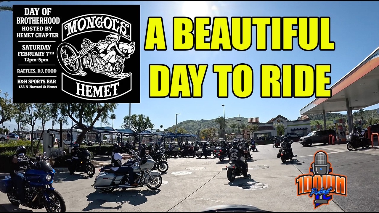 Day Of Brotherhood Ride with the MONGOLS MC