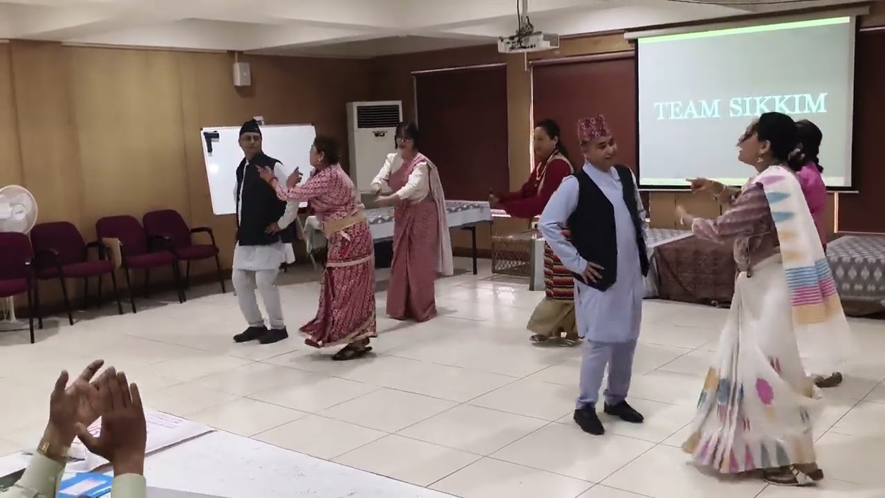 🥰Performance of Sikkim, ccrt Hyderabad🥰