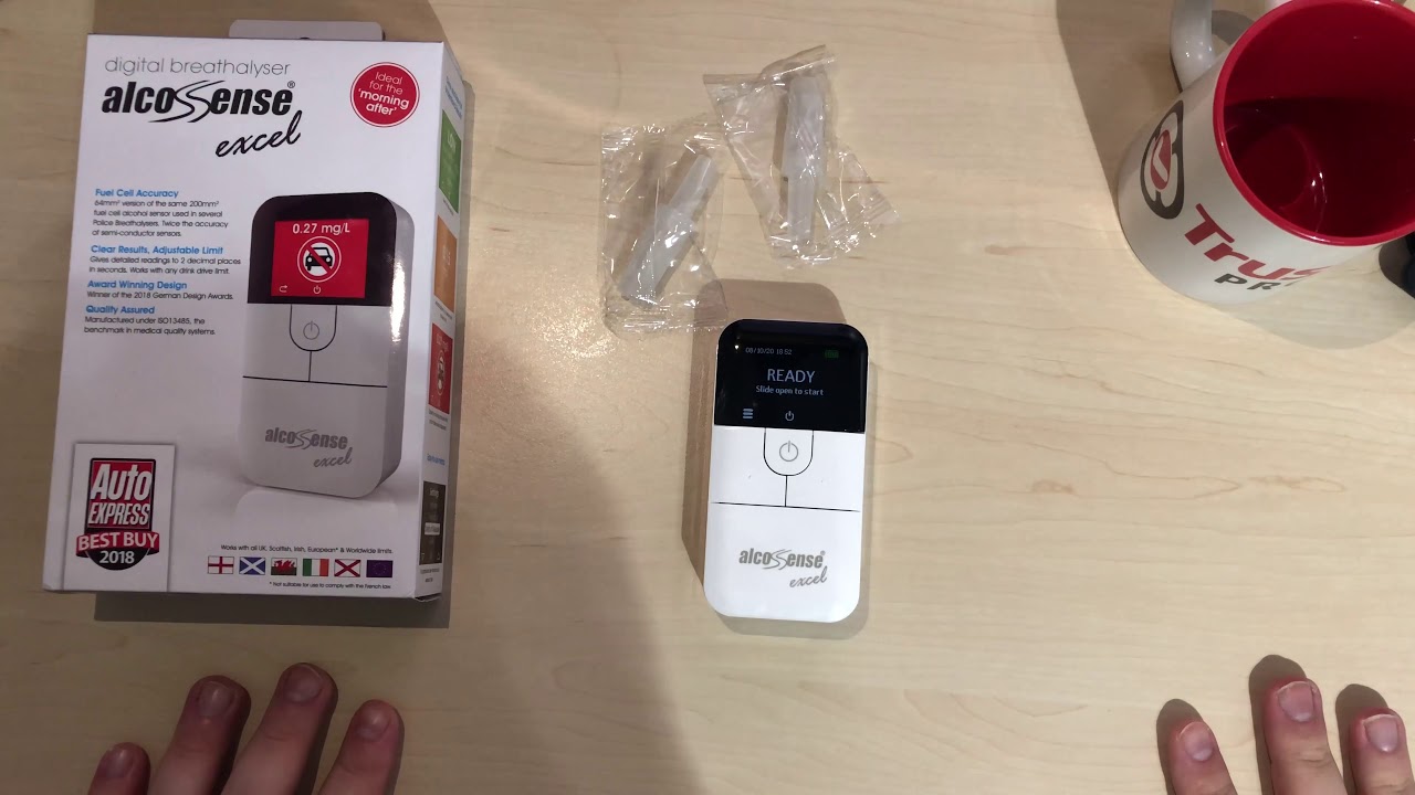 AlcoSense Excel Digital Breathalyser Unboxing and Review