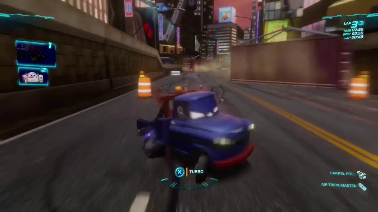 Cars 2 The Video Game | Mater Ivan - all the Training levels and the racing events |