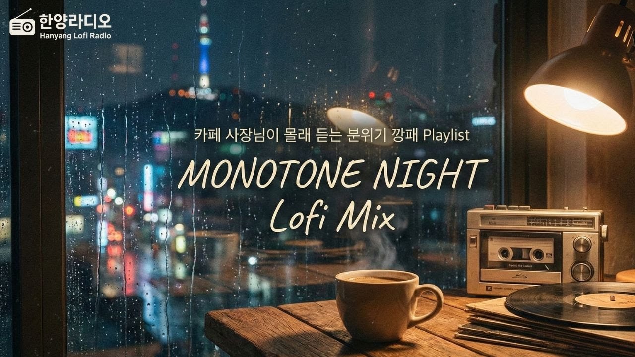 카페에서 몰래 트는 로파이 플레이리스트 ☕ lofi hip hop mix | 작업·집중 음악