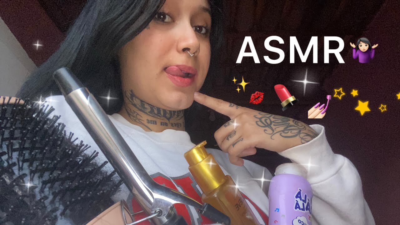 ~ O MELHOR ASMR CASEIRINHO TE ARRUMANDO PRA SAIR ( +SONS DE BOCA DE FUNDO) ~