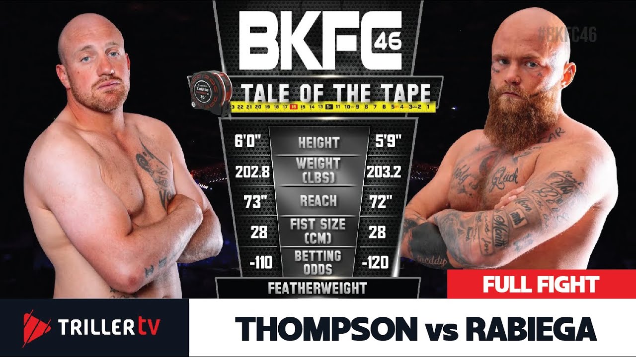 Heavy Blows BKFC Style: Thompson vs Rabiega