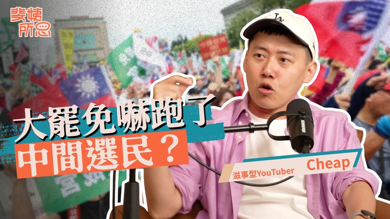 大罷免敗給了「大罷免」？台派被極端聲音綁架？ft. Cheap | 斐姨所思【阿姨想知道】 EP252