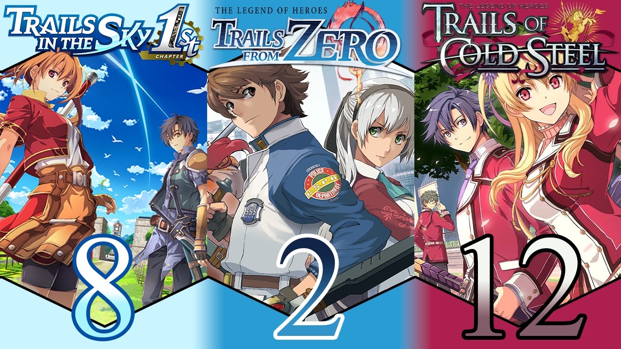The Legend of Heroes :: The First Three Arcs (Liberl, Crossbell, Erebonia)