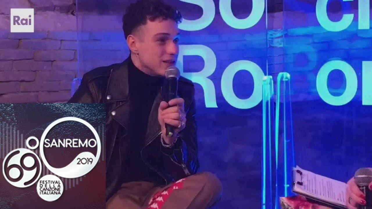 Sanremo 2019 - Intervista a Irama