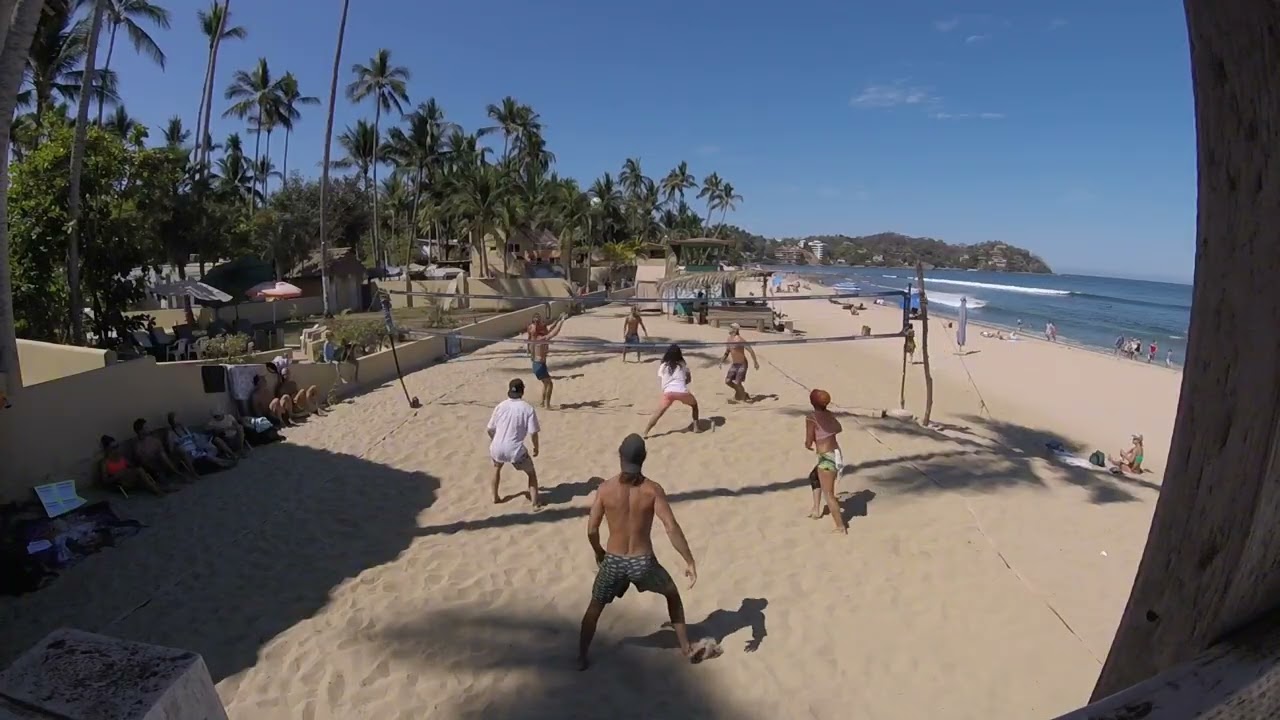 Stud Muffins Hit the Beach -  Sayulita Sirena's Volleyball Tournament