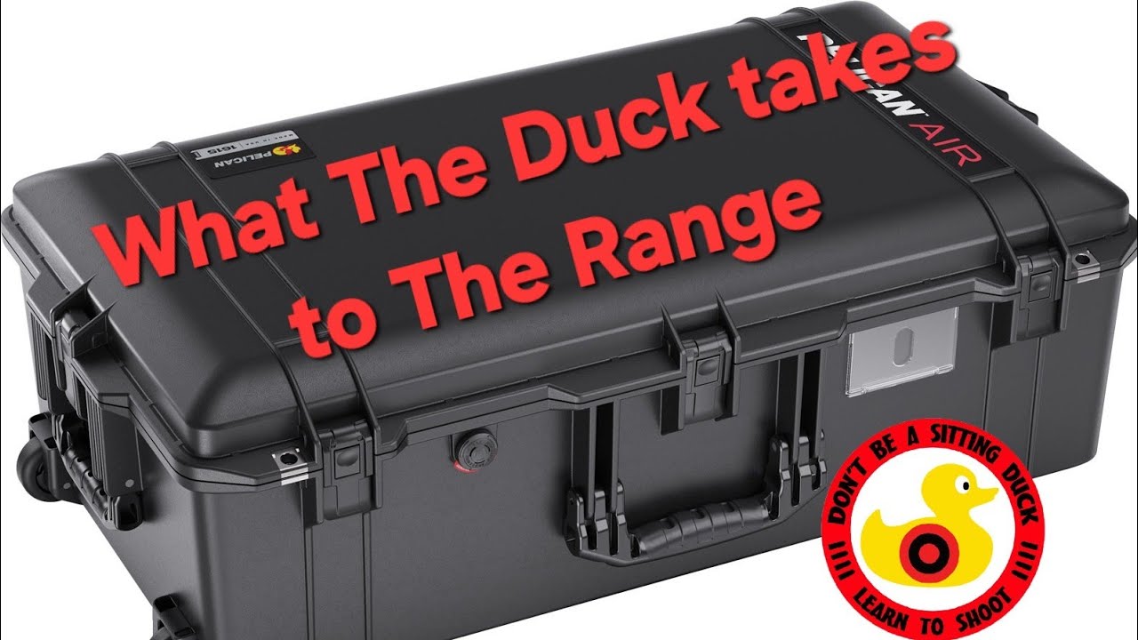 What an Instructor keeps in his Range Box - Pelican 1615 Air