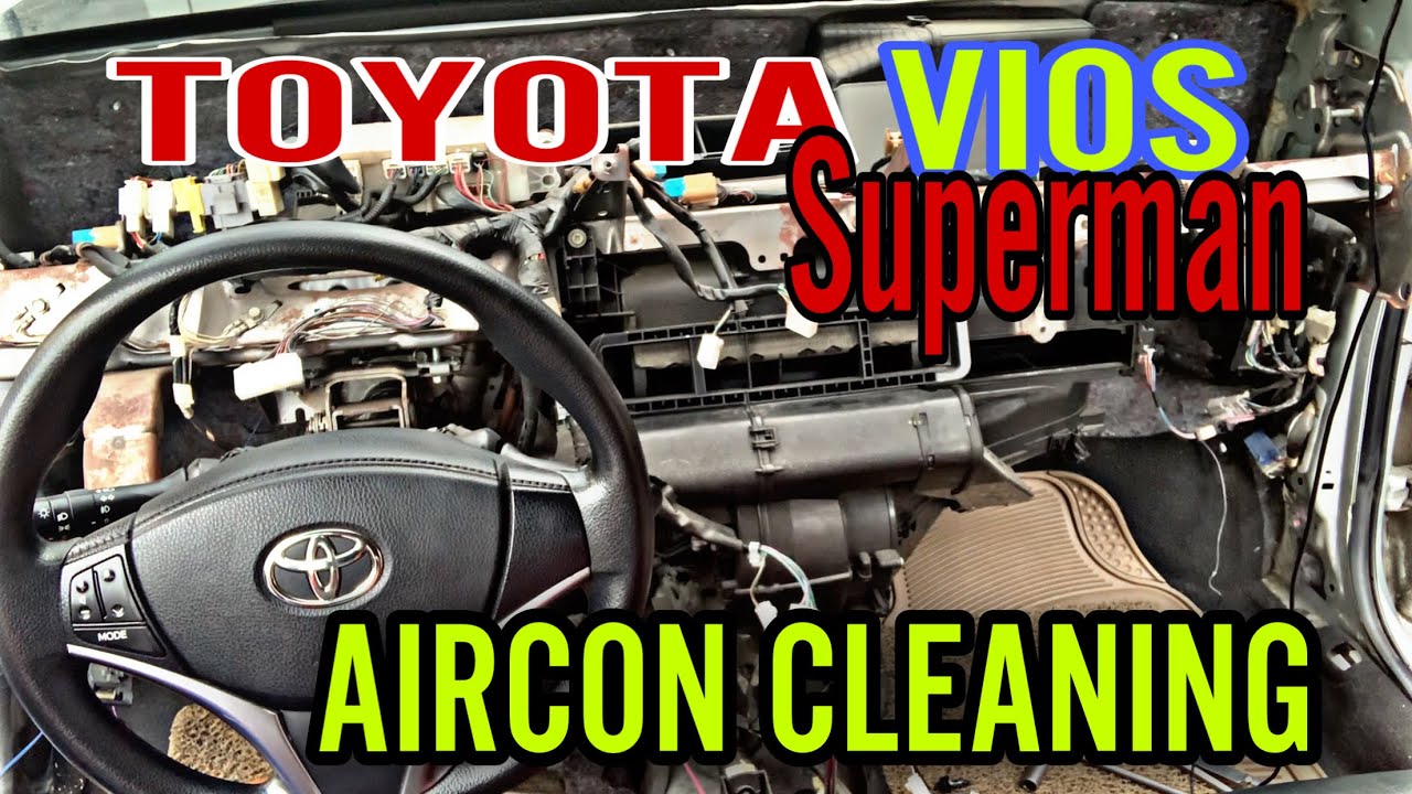 Toyota vios Superman aircon cleaning