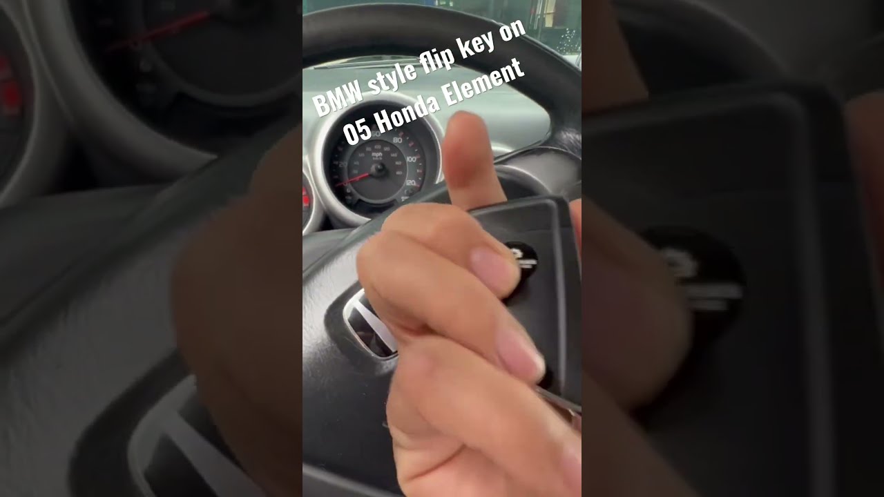 Tired of regular #oem #honda #key? Upgrade to #bmw #style #flipkey . Works like a charm