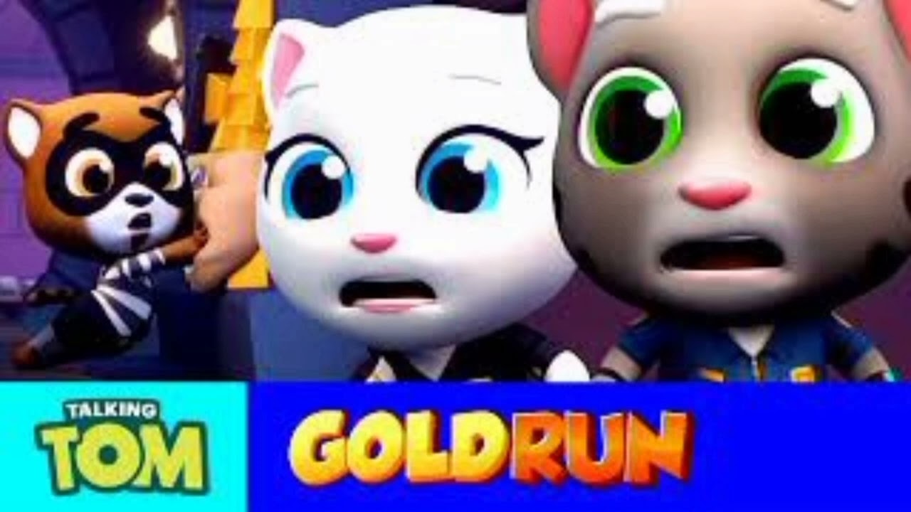 Talking Tom Gold Run Catch The Racoon Theme (Extended)
