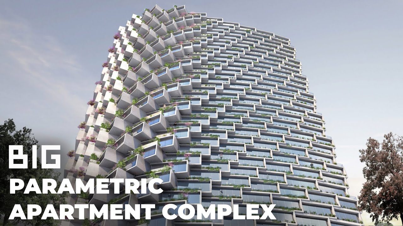 BIG Architects Inspired High-Rise Apartment Complex in Grasshopper