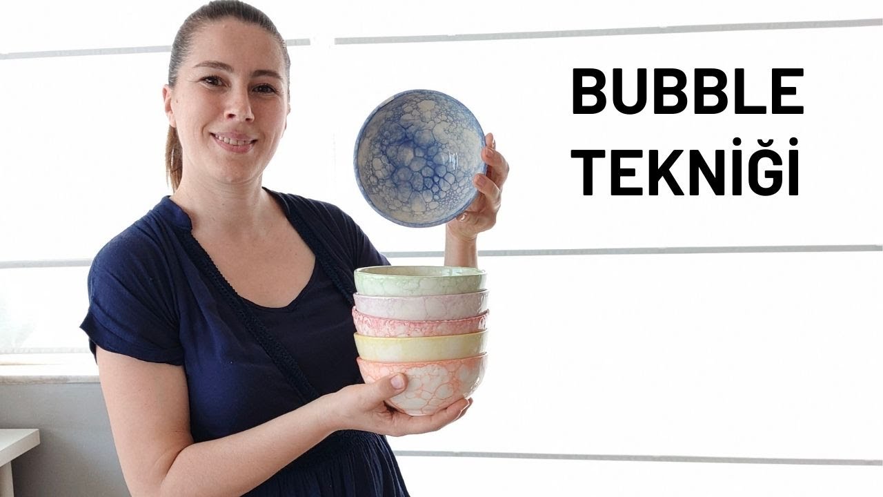 Bubble Tekniği ile Sırlama Nasıl Yapılır ?