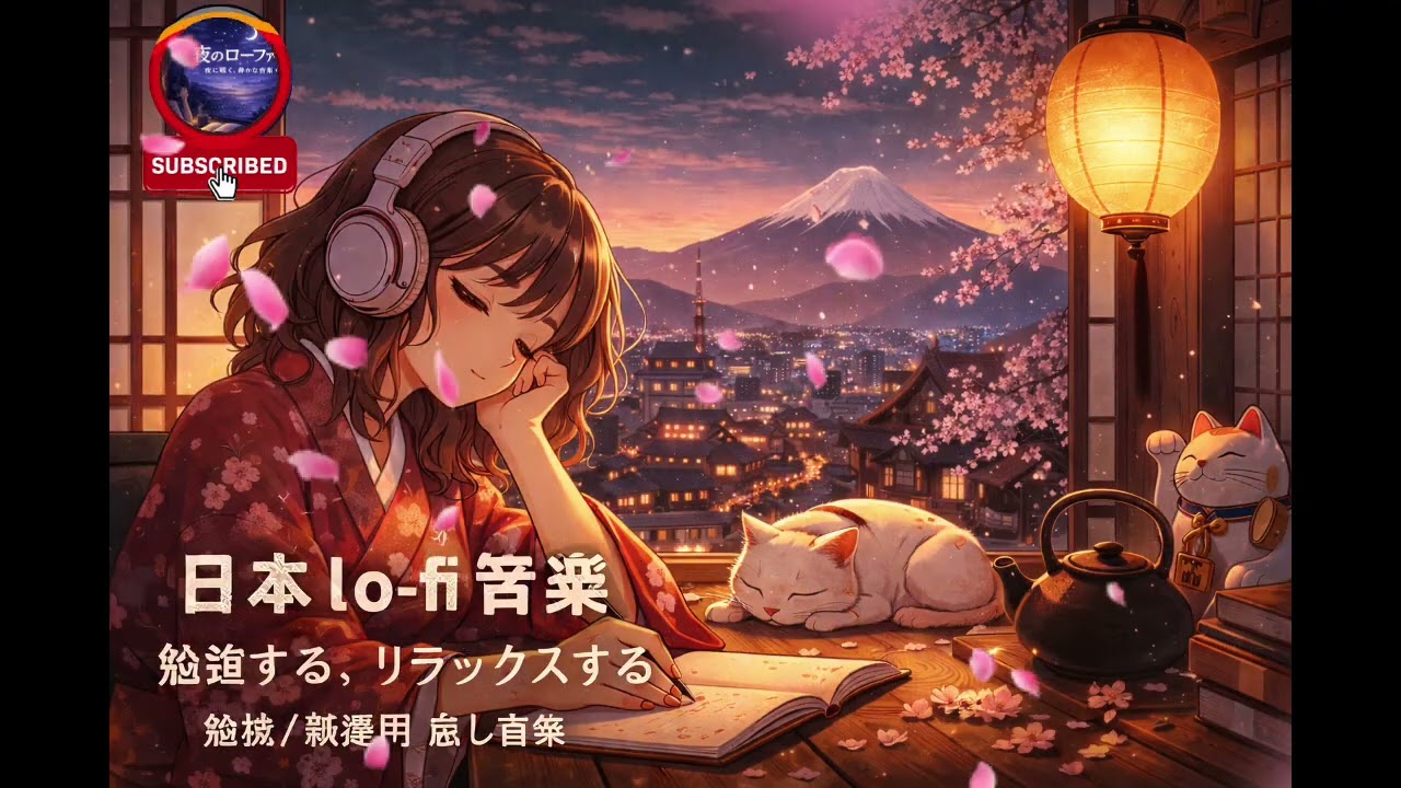 Japanese Lofi Mix – Relaxing Beats for Study & Sleep | 日本のLoFiチルミックス