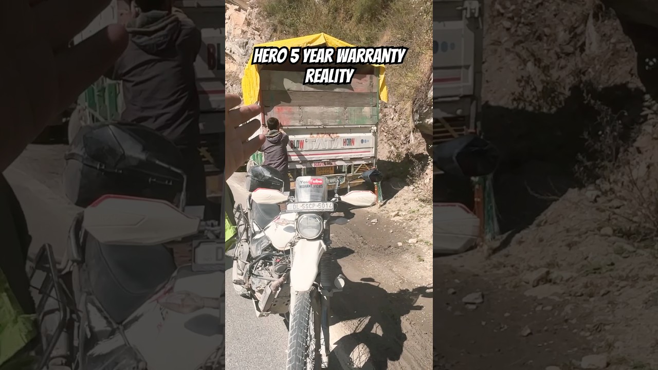Hero 50K kms Warranty #minivlog #heromotocorp #travel