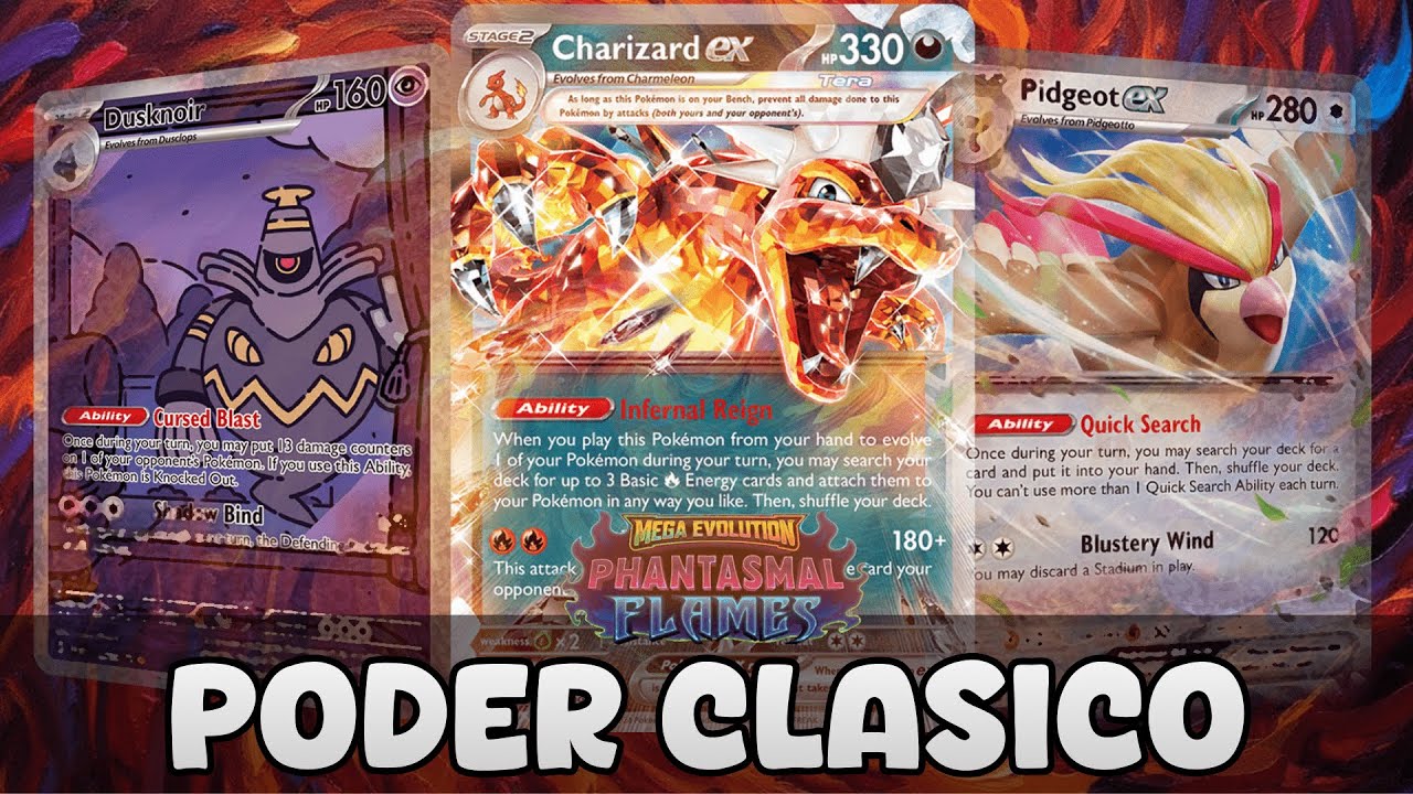 Charizard y Fantasmas 🔥 ¿Sigue funcionando en este Meta? | Pokémon TCG Phantasmal Flames